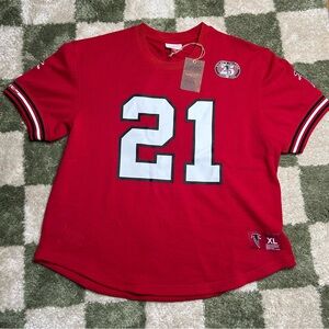 Atlanta Falcons Sanders 21 Jersey NFL Mitchell & Ness size XL men’s new